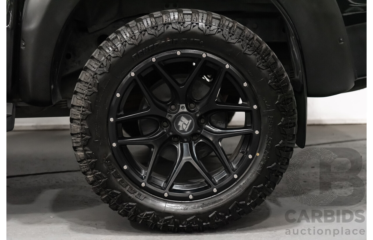 1/2018 Ford Ranger Wildtrak 3.2 (4x4) PX MKII Dual Cab P/Up Black Turbo Diesel 3.2L - Modified