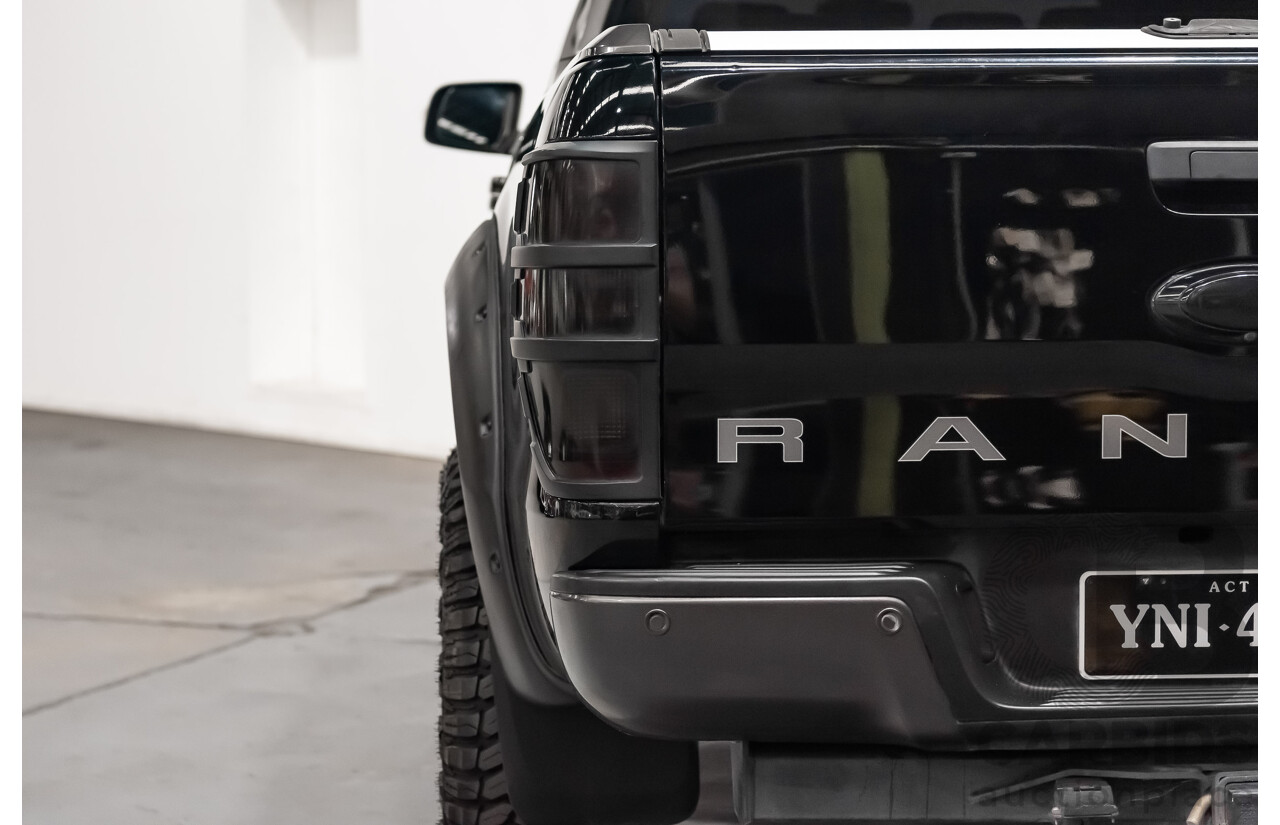 1/2018 Ford Ranger Wildtrak 3.2 (4x4) PX MKII Dual Cab P/Up Black Turbo Diesel 3.2L - Modified