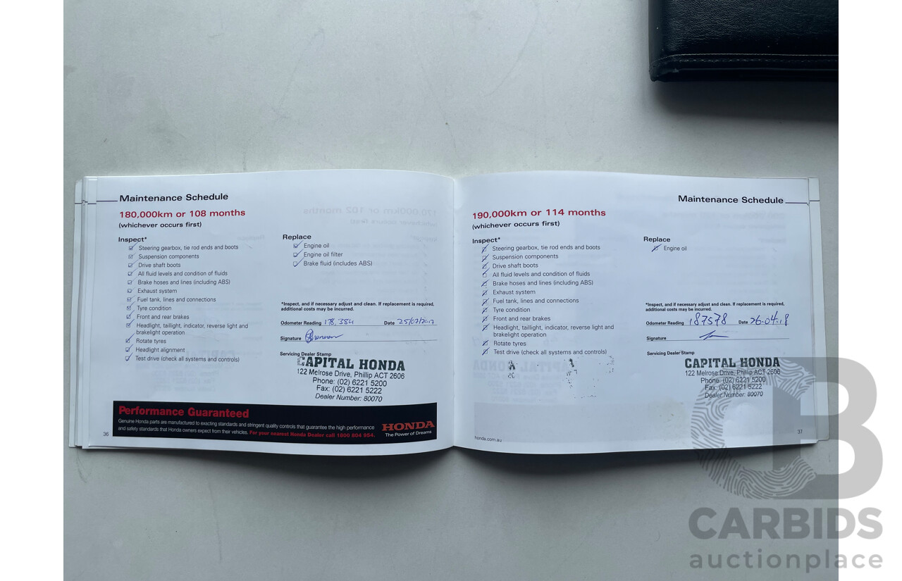 03/06 Honda Civic VTi-L FWD 40 4D Sedan Blue 1.8L