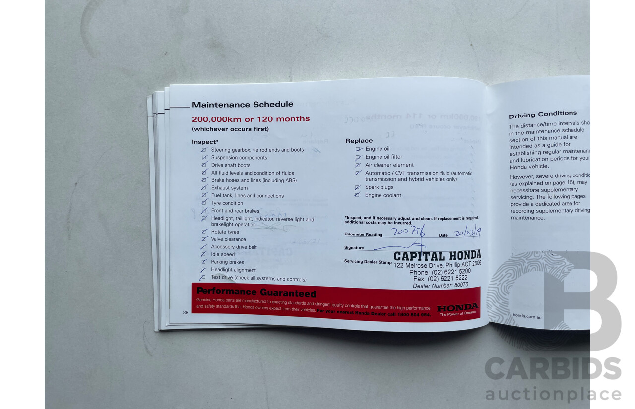 03/06 Honda Civic VTi-L FWD 40 4D Sedan Blue 1.8L