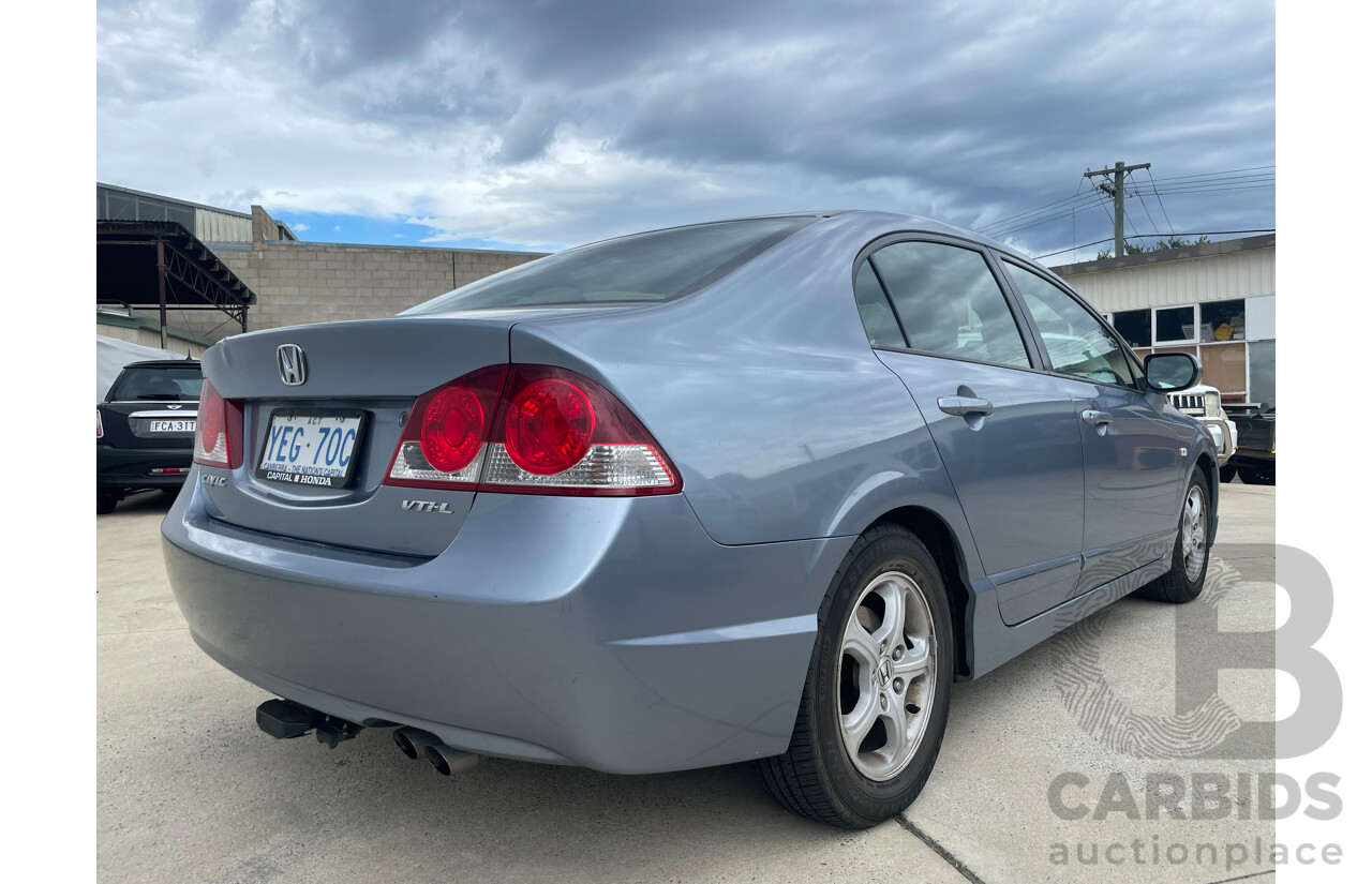 03/06 Honda Civic VTi-L FWD 40 4D Sedan Blue 1.8L