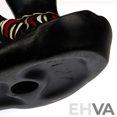 Genuine Vintage Australian Barsony Hawaiian Lady Lamp, FL27