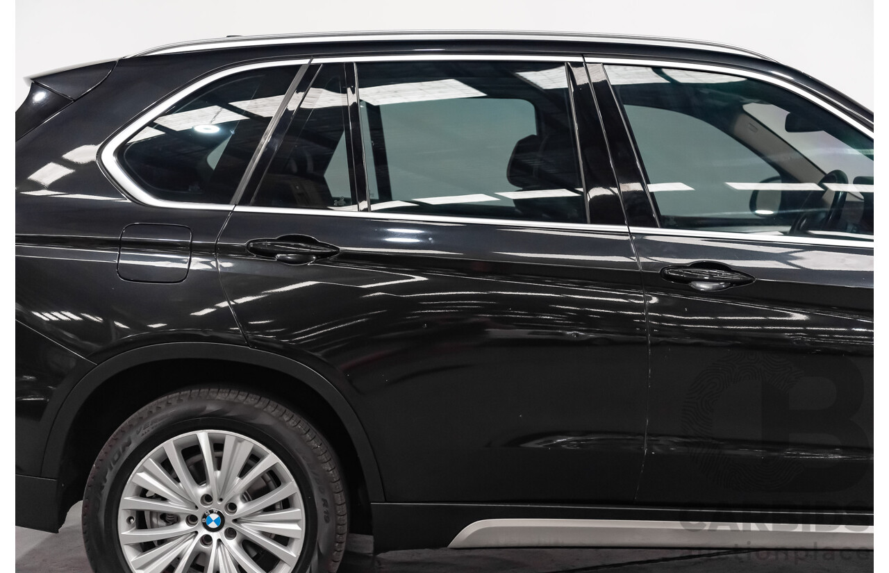 12/2013 BMW X5 Xdrive 30d (AWD) F15 4d Wagon Black Turbo Diesel 3.0L