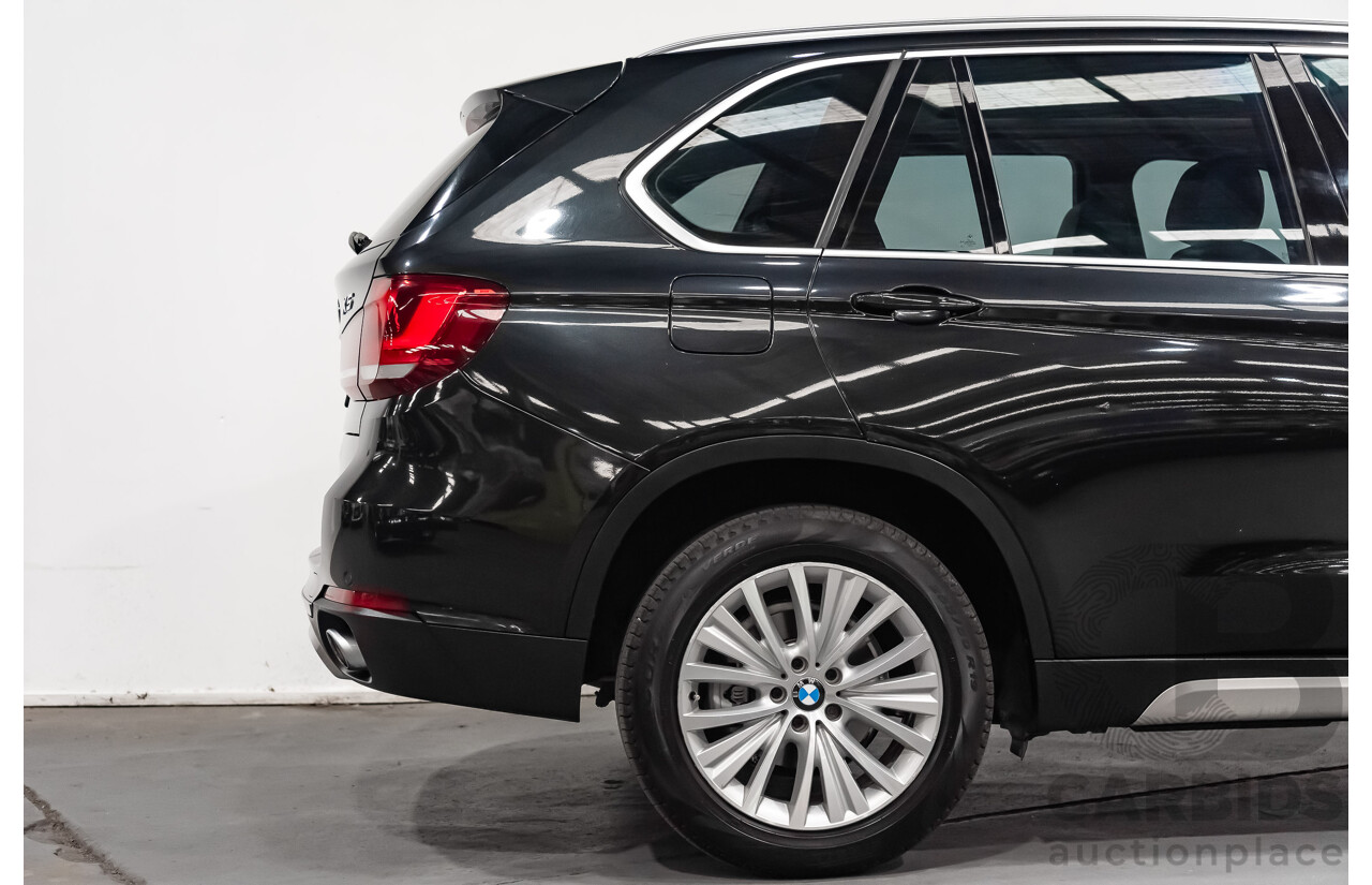 12/2013 BMW X5 Xdrive 30d (AWD) F15 4d Wagon Black Turbo Diesel 3.0L