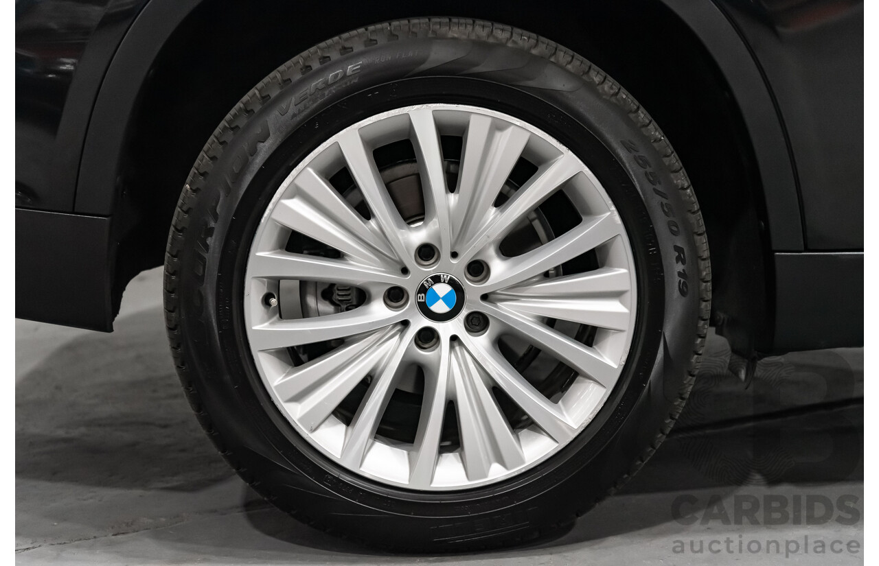 12/2013 BMW X5 Xdrive 30d (AWD) F15 4d Wagon Black Turbo Diesel 3.0L