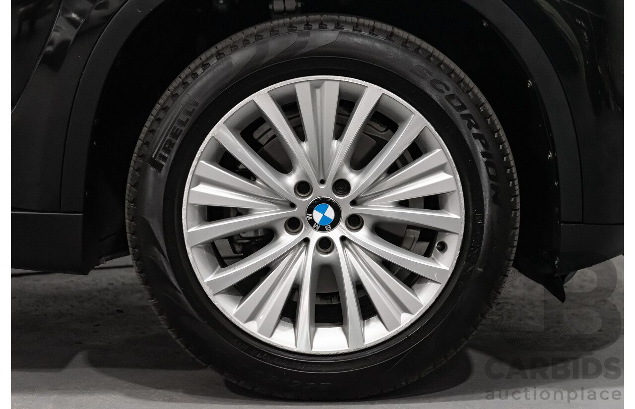 12/2013 BMW X5 Xdrive 30d (AWD) F15 4d Wagon Black Turbo Diesel 3.0L