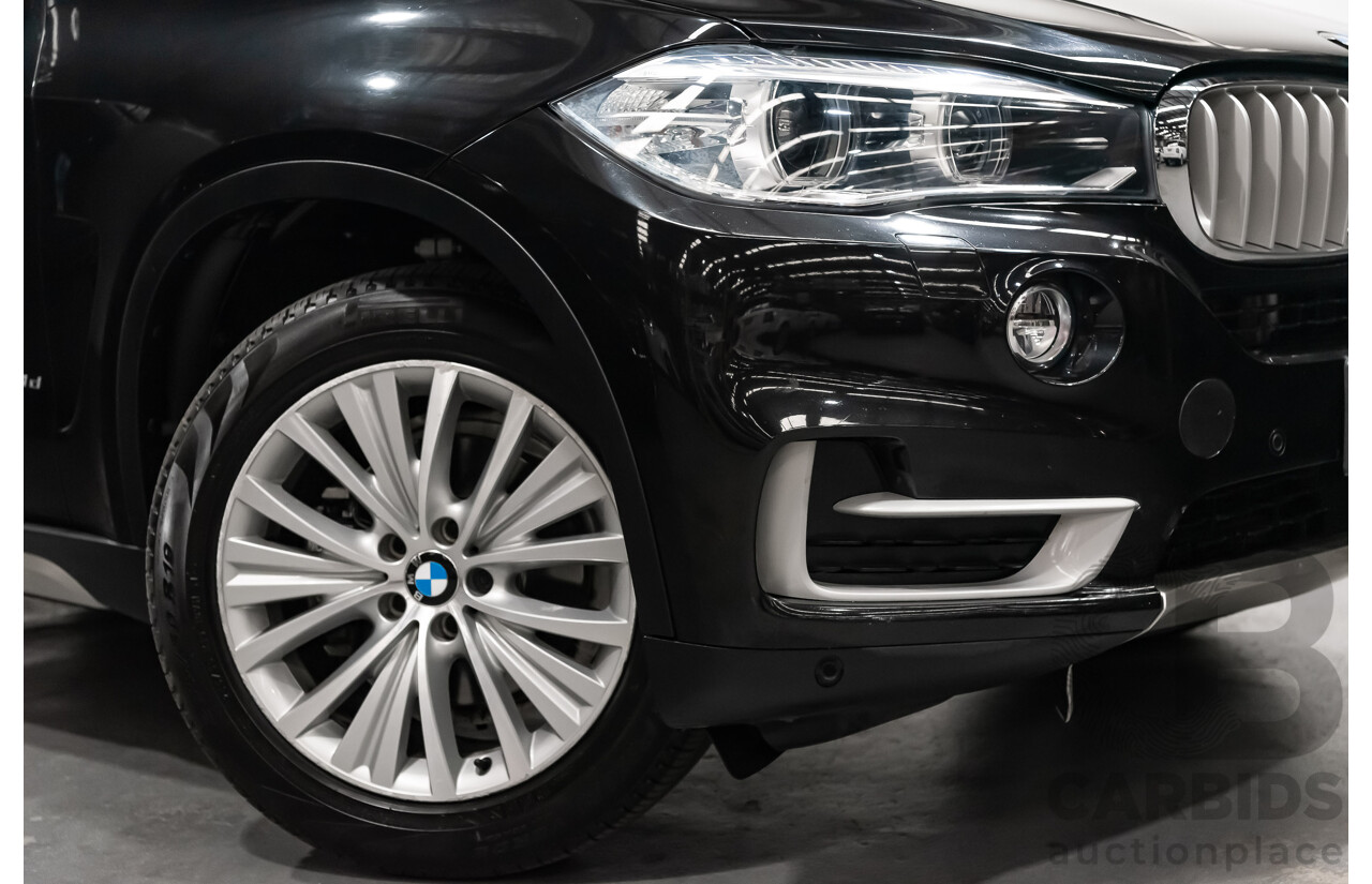12/2013 BMW X5 Xdrive 30d (AWD) F15 4d Wagon Black Turbo Diesel 3.0L