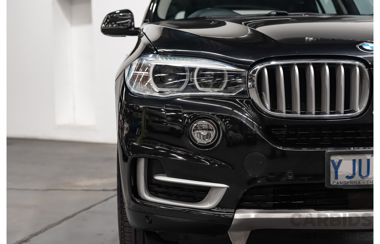 12/2013 BMW X5 Xdrive 30d (AWD) F15 4d Wagon Black Turbo Diesel 3.0L