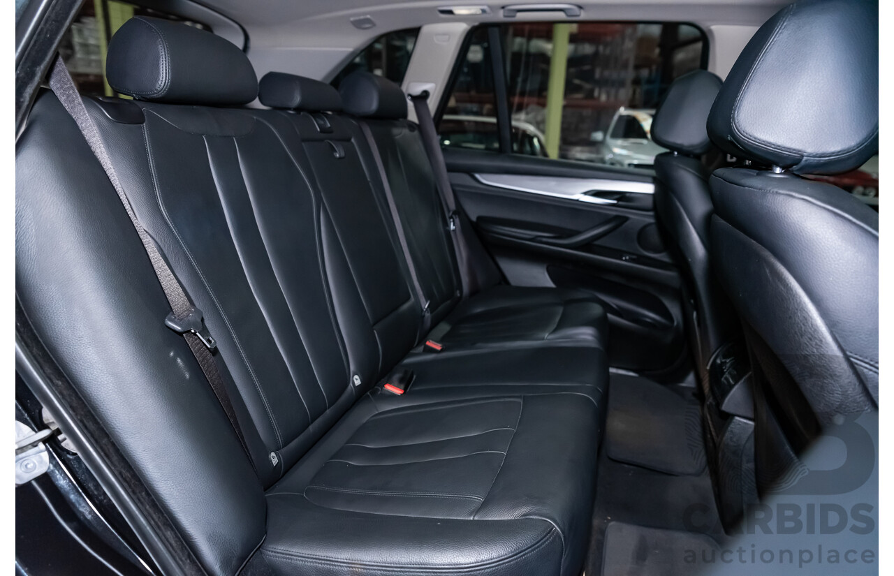 12/2013 BMW X5 Xdrive 30d (AWD) F15 4d Wagon Black Turbo Diesel 3.0L