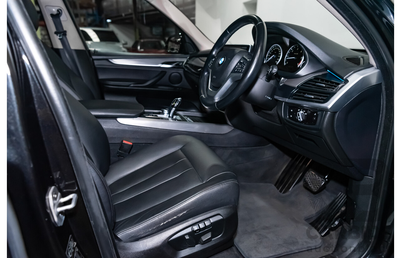 12/2013 BMW X5 Xdrive 30d (AWD) F15 4d Wagon Black Turbo Diesel 3.0L