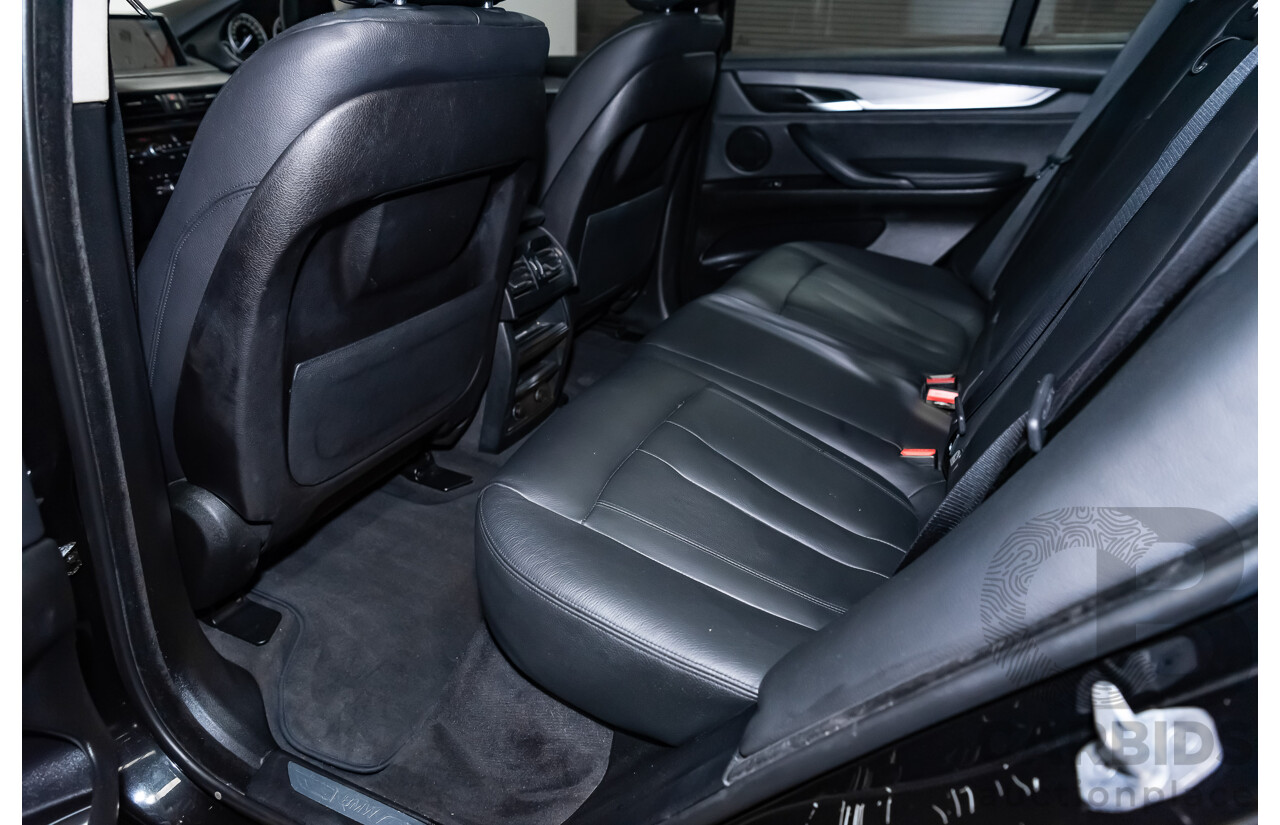 12/2013 BMW X5 Xdrive 30d (AWD) F15 4d Wagon Black Turbo Diesel 3.0L