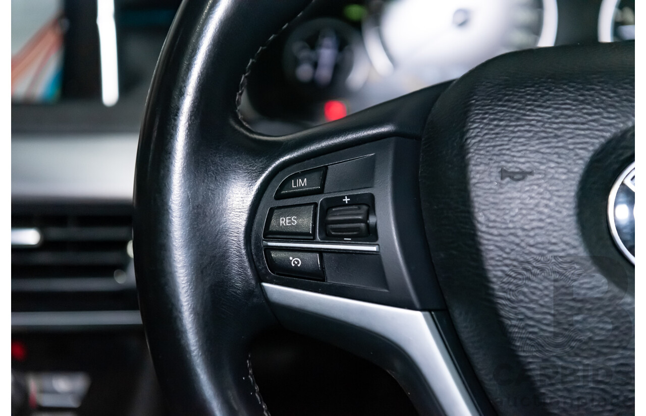 12/2013 BMW X5 Xdrive 30d (AWD) F15 4d Wagon Black Turbo Diesel 3.0L