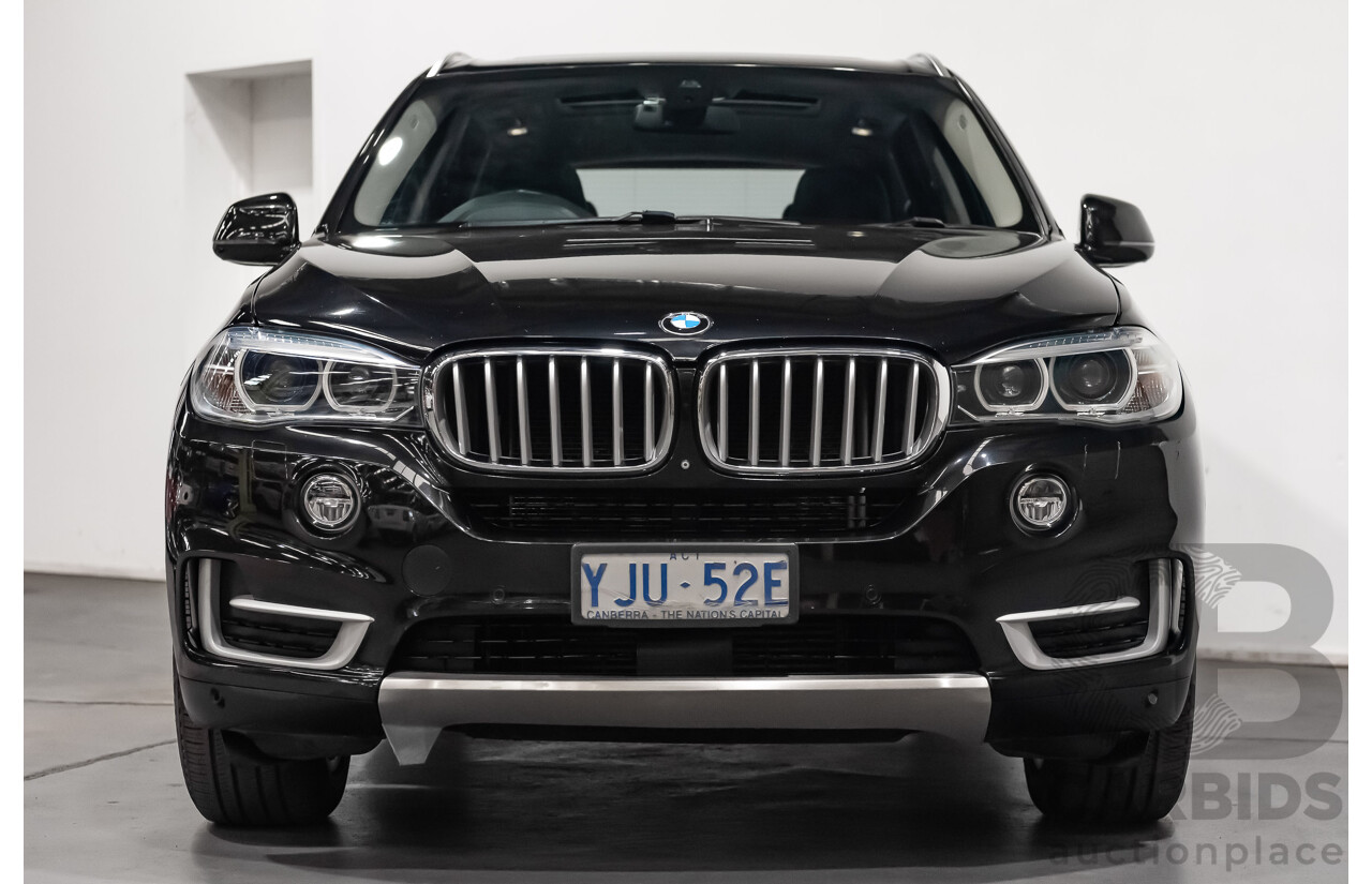 12/2013 BMW X5 Xdrive 30d (AWD) F15 4d Wagon Black Turbo Diesel 3.0L
