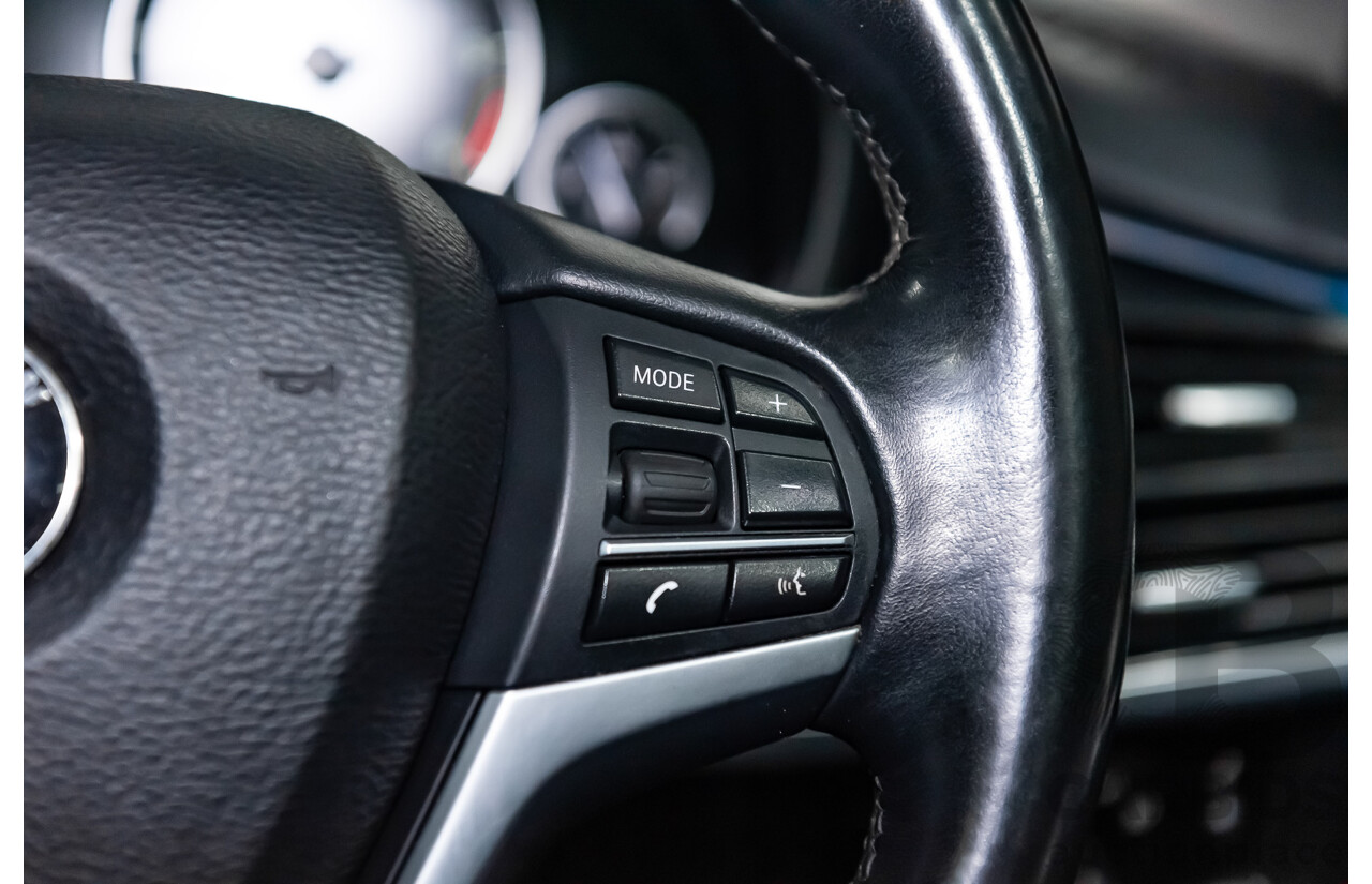 12/2013 BMW X5 Xdrive 30d (AWD) F15 4d Wagon Black Turbo Diesel 3.0L