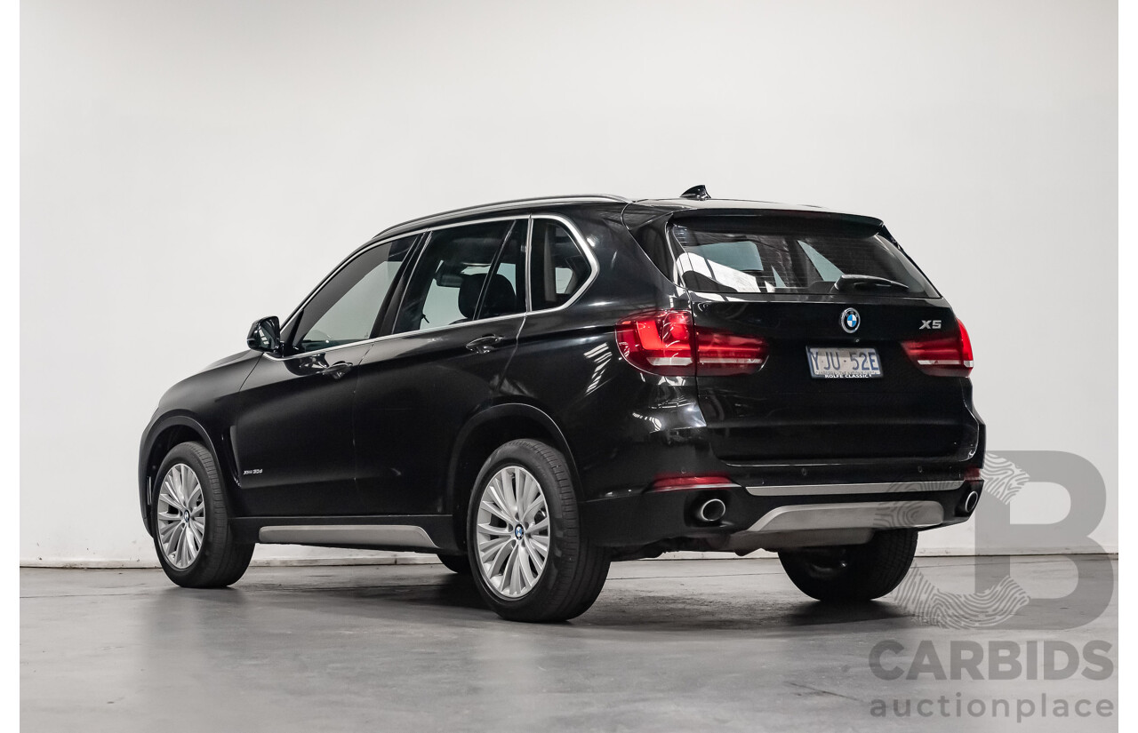 12/2013 BMW X5 Xdrive 30d (AWD) F15 4d Wagon Black Turbo Diesel 3.0L