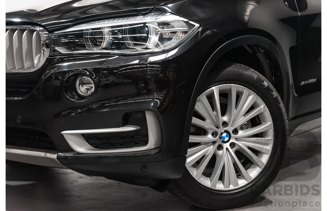 12/2013 BMW X5 Xdrive 30d (AWD) F15 4d Wagon Black Turbo Diesel 3.0L