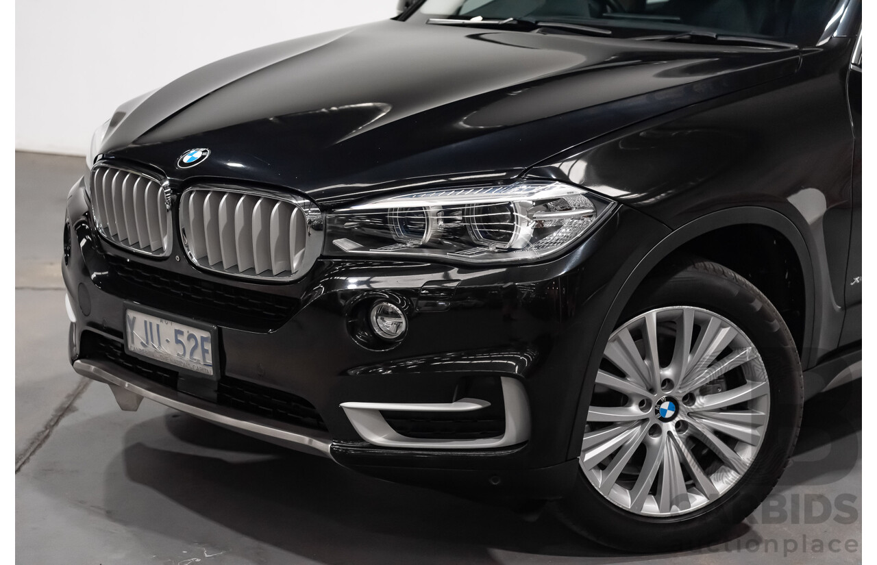 12/2013 BMW X5 Xdrive 30d (AWD) F15 4d Wagon Black Turbo Diesel 3.0L