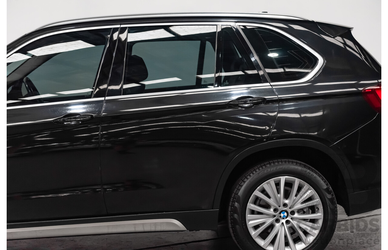 12/2013 BMW X5 Xdrive 30d (AWD) F15 4d Wagon Black Turbo Diesel 3.0L