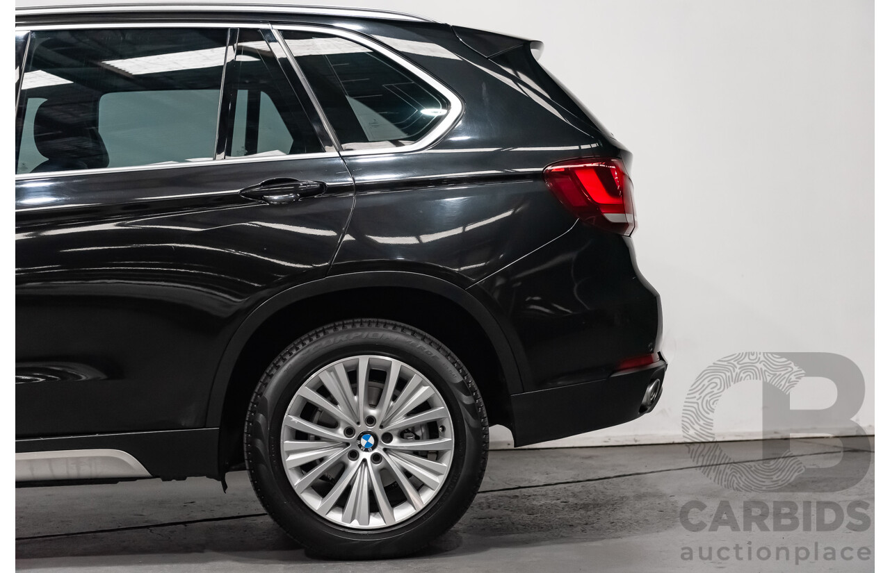 12/2013 BMW X5 Xdrive 30d (AWD) F15 4d Wagon Black Turbo Diesel 3.0L