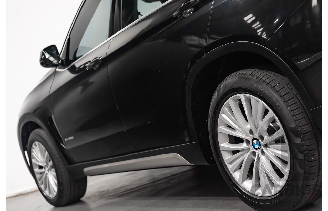 12/2013 BMW X5 Xdrive 30d (AWD) F15 4d Wagon Black Turbo Diesel 3.0L