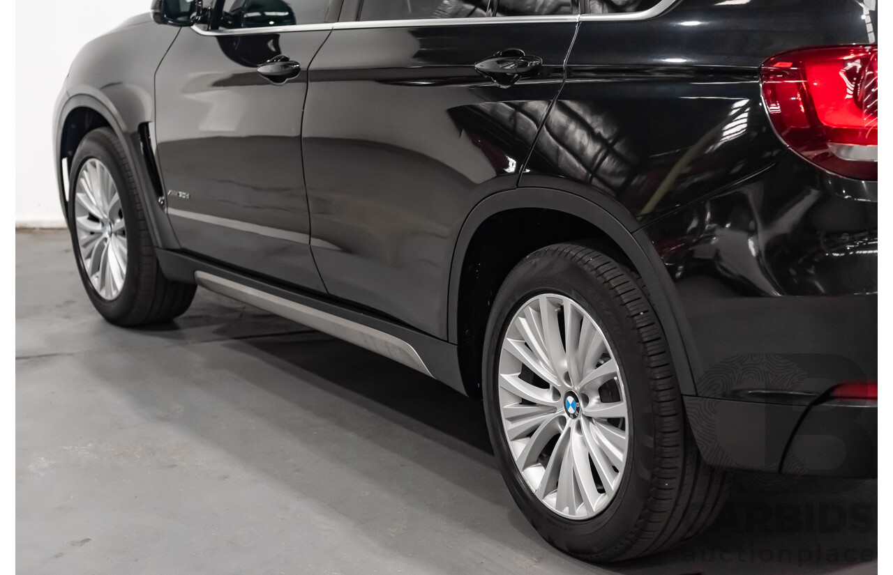 12/2013 BMW X5 Xdrive 30d (AWD) F15 4d Wagon Black Turbo Diesel 3.0L