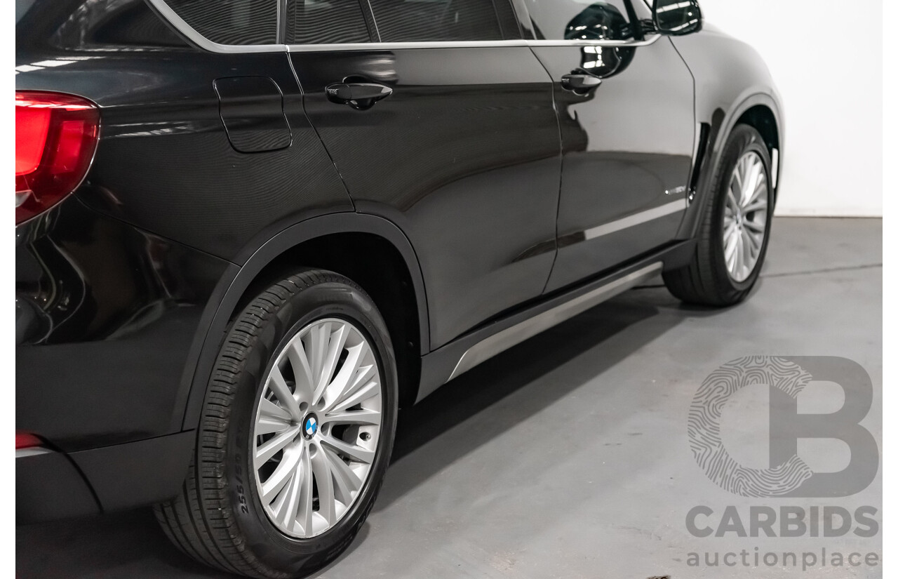 12/2013 BMW X5 Xdrive 30d (AWD) F15 4d Wagon Black Turbo Diesel 3.0L