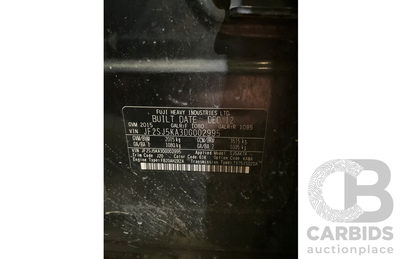 1/2013 Subaru Forester 2.0i-L MY13 4d Wagon Grey 2.0L