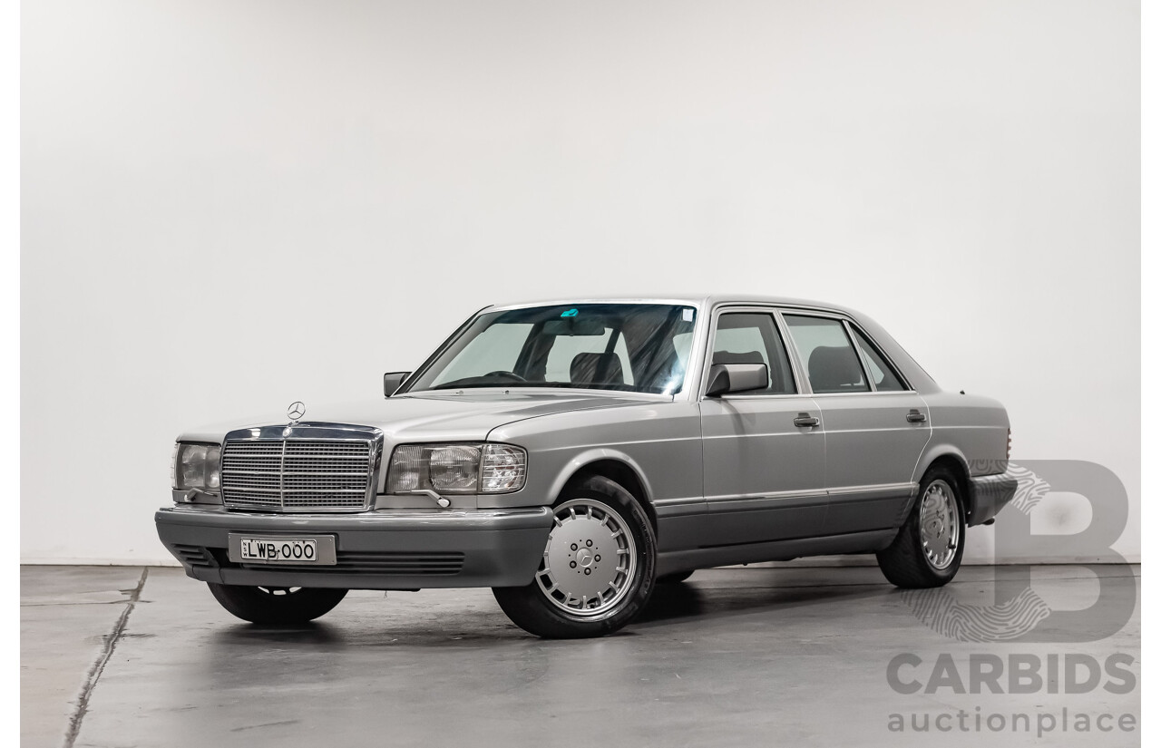 3/1989 Mercedes Benz 420 SEL W126 4d Sedan Silver V8 4.2L