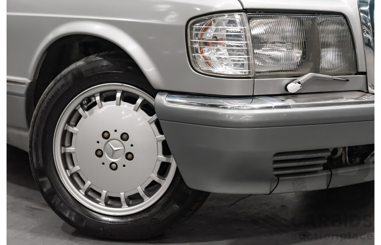 3/1989 Mercedes Benz 420 SEL W126 4d Sedan Silver V8 4.2L