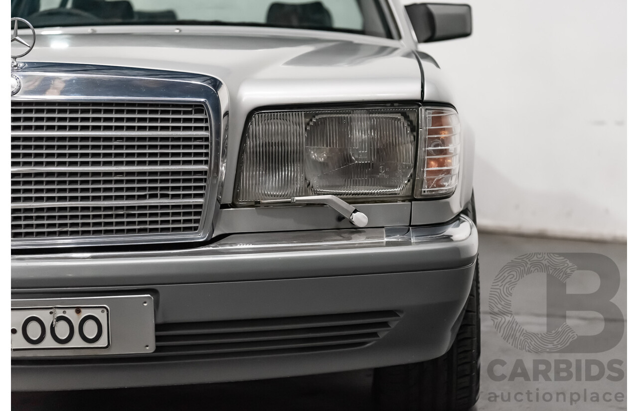 3/1989 Mercedes Benz 420 SEL W126 4d Sedan Silver V8 4.2L