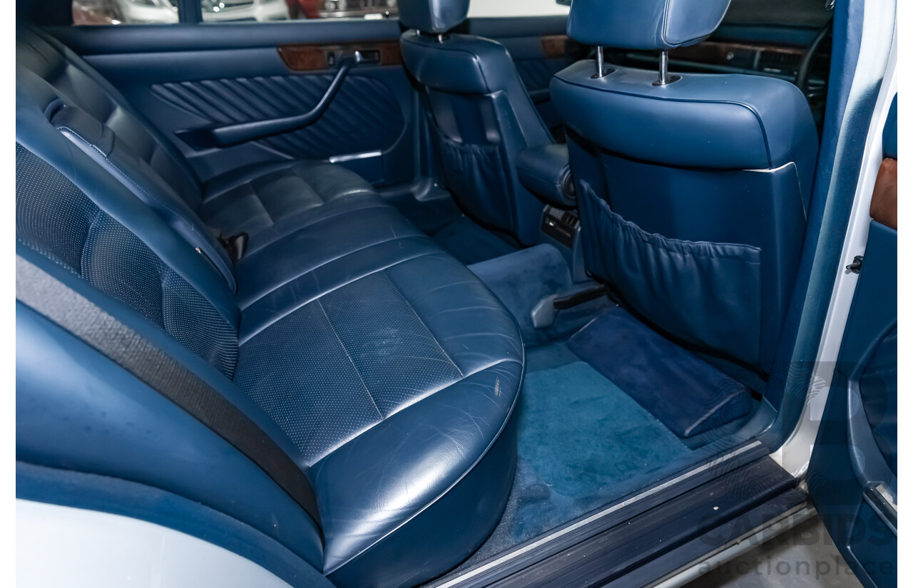 3/1989 Mercedes Benz 420 SEL W126 4d Sedan Silver V8 4.2L