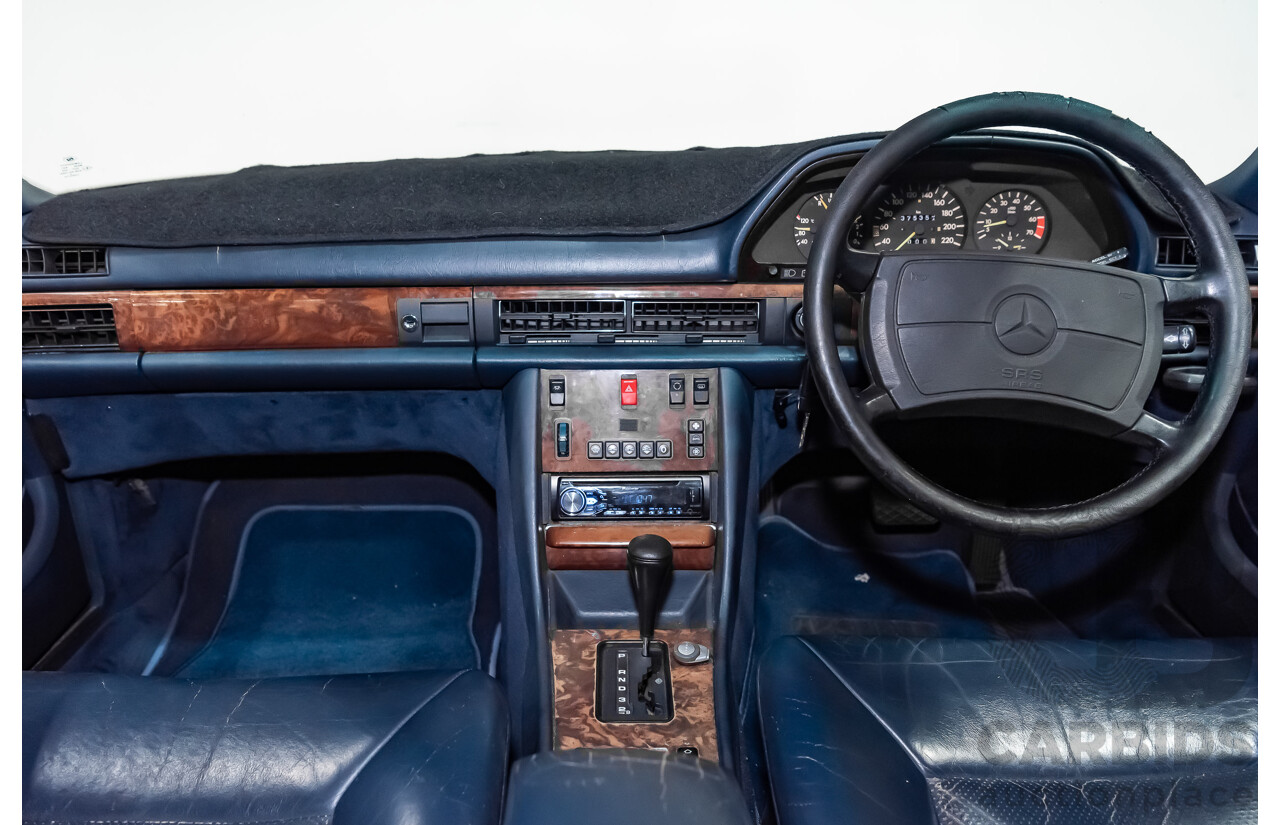 3/1989 Mercedes Benz 420 SEL W126 4d Sedan Silver V8 4.2L