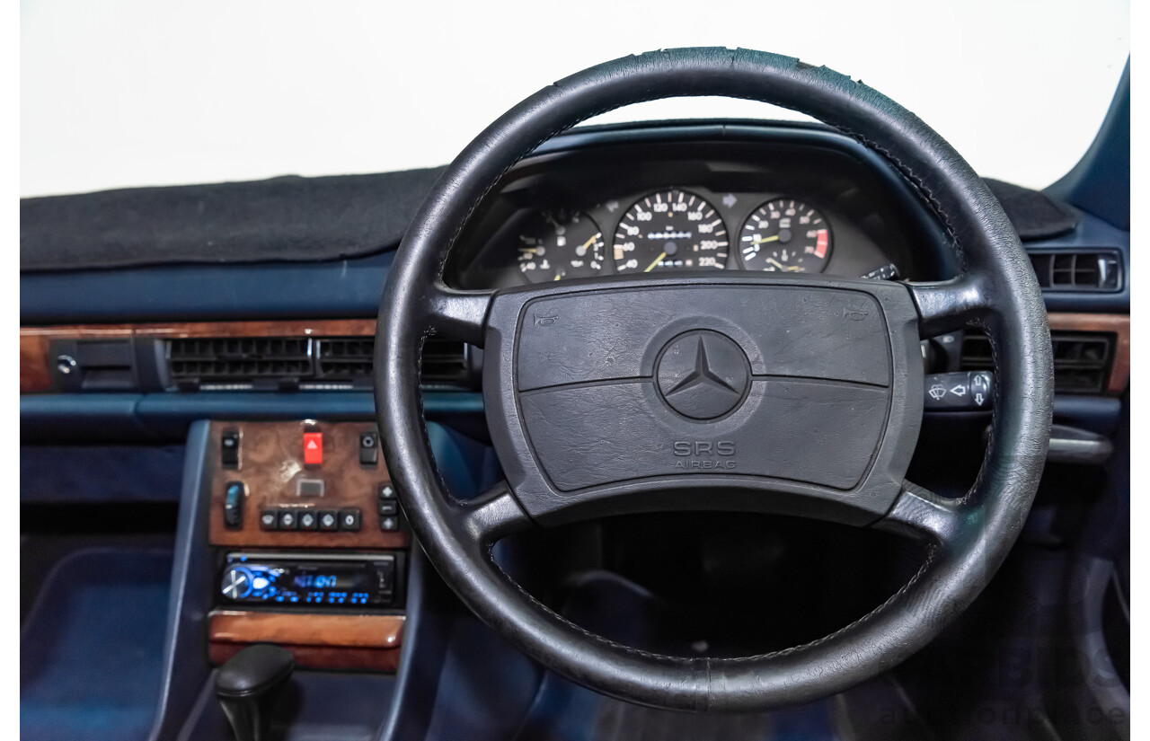 3/1989 Mercedes Benz 420 SEL W126 4d Sedan Silver V8 4.2L