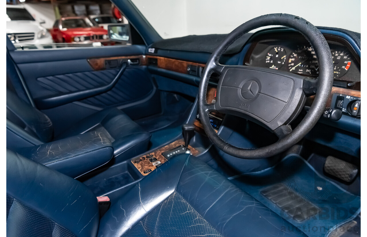 3/1989 Mercedes Benz 420 SEL W126 4d Sedan Silver V8 4.2L