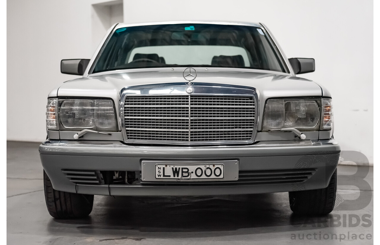 3/1989 Mercedes Benz 420 SEL W126 4d Sedan Silver V8 4.2L