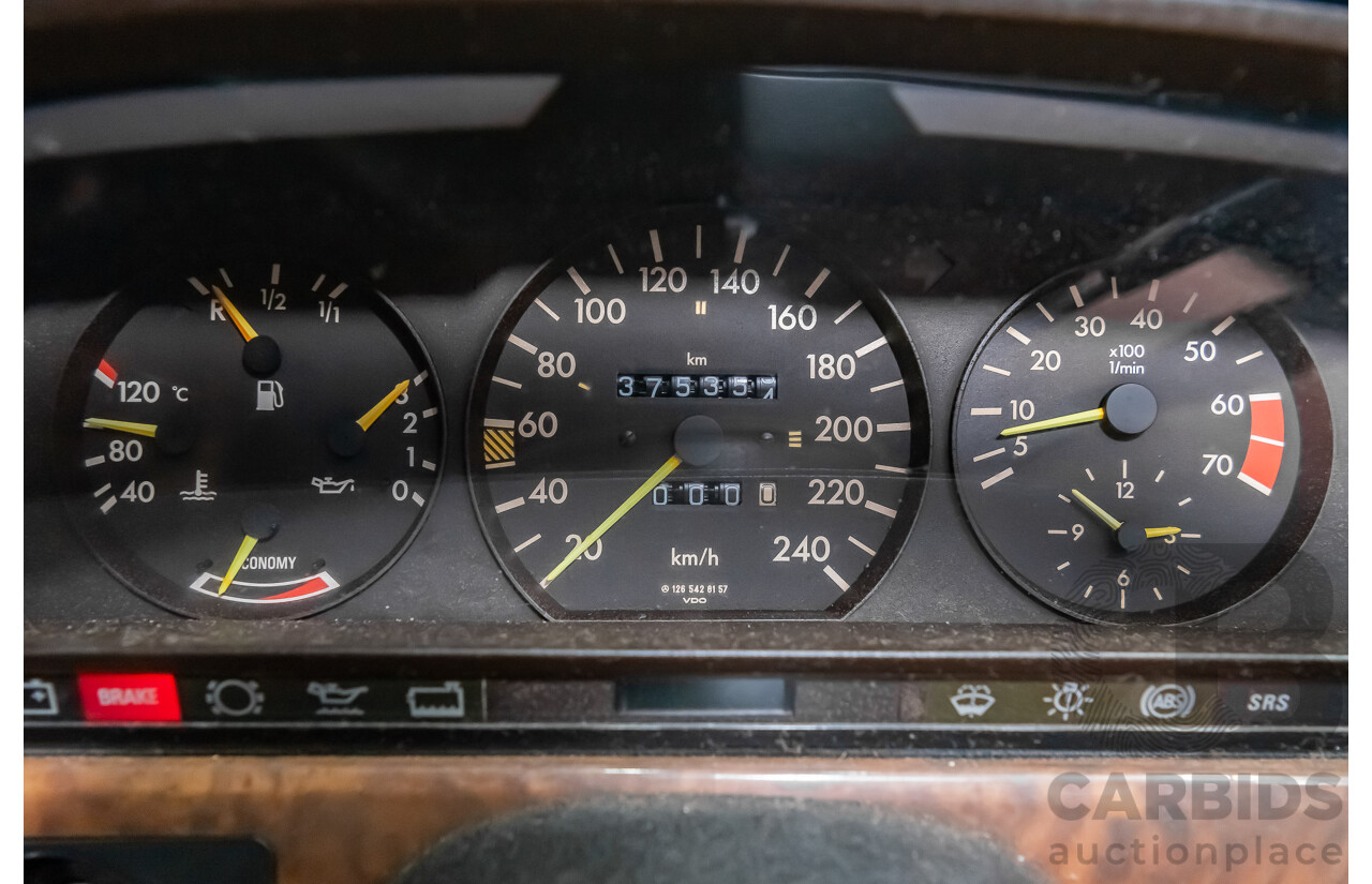 3/1989 Mercedes Benz 420 SEL W126 4d Sedan Silver V8 4.2L