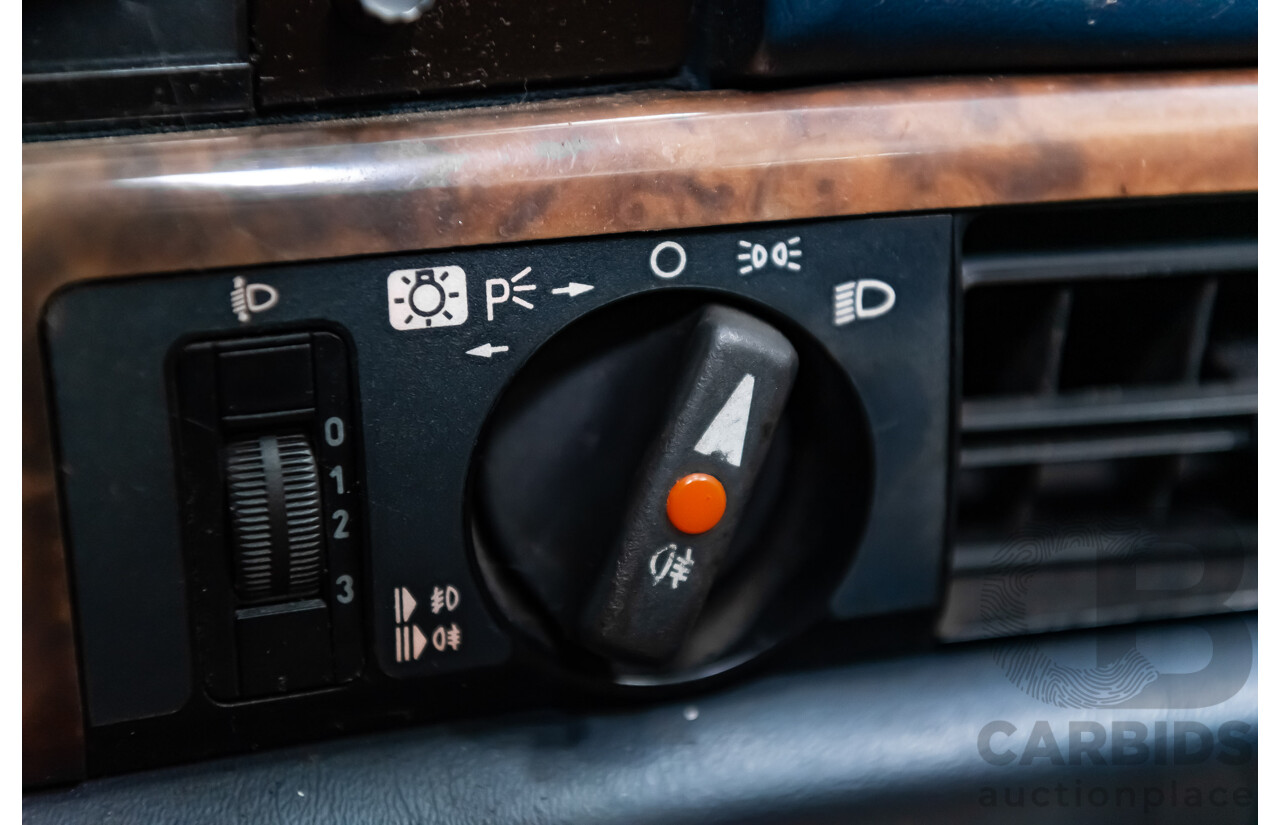 3/1989 Mercedes Benz 420 SEL W126 4d Sedan Silver V8 4.2L