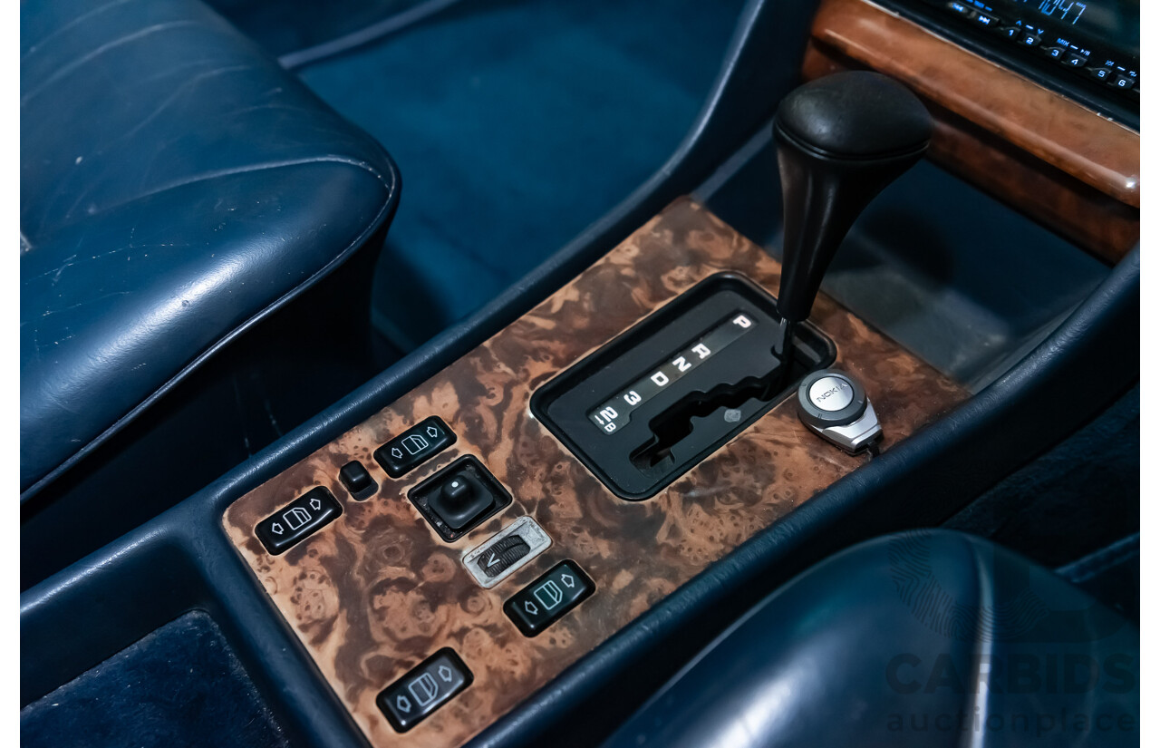 3/1989 Mercedes Benz 420 SEL W126 4d Sedan Silver V8 4.2L