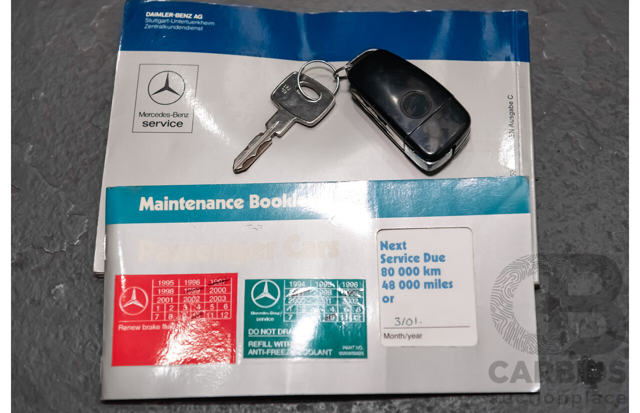 3/1989 Mercedes Benz 420 SEL W126 4d Sedan Silver V8 4.2L