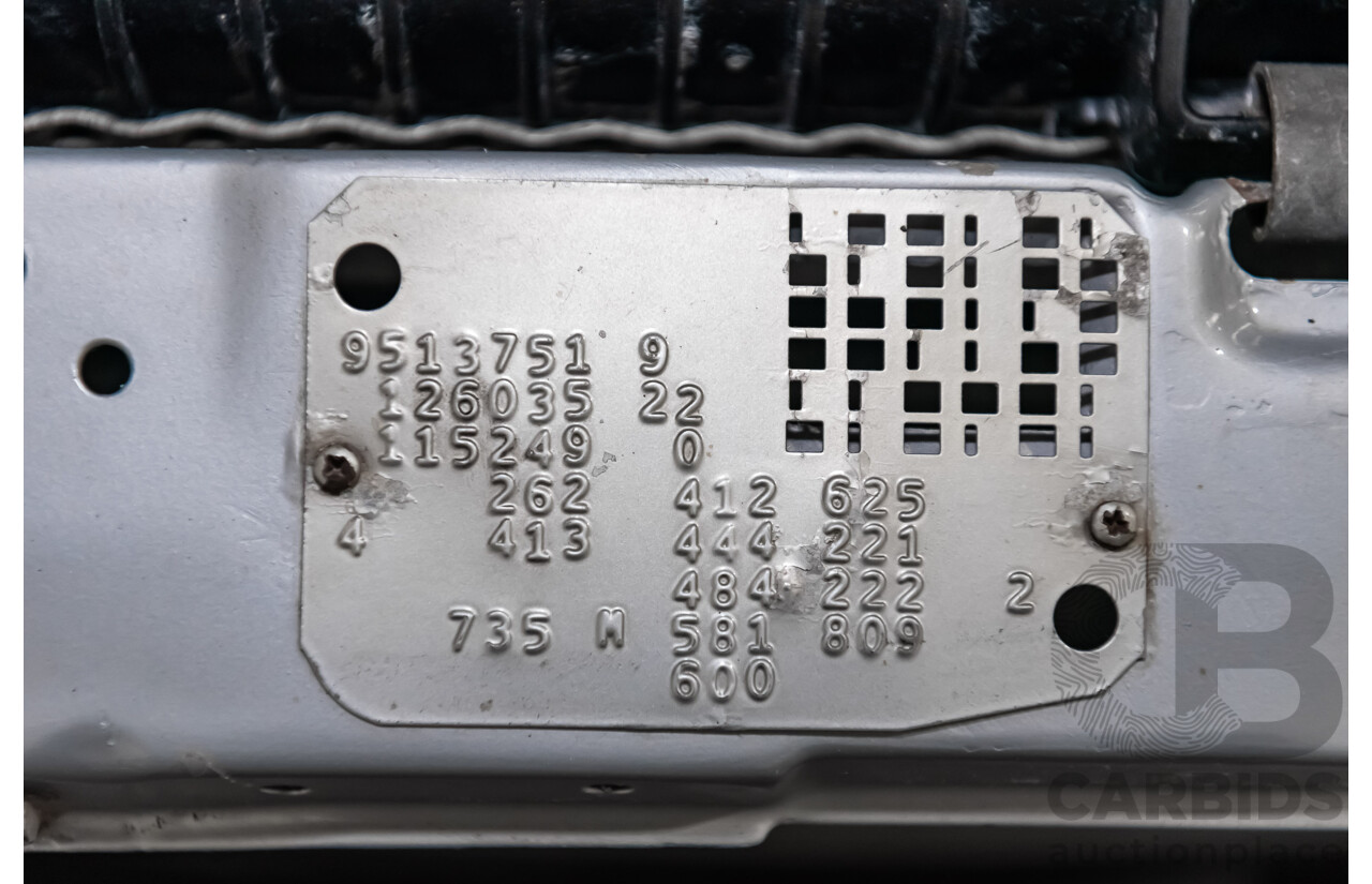 3/1989 Mercedes Benz 420 SEL W126 4d Sedan Silver V8 4.2L