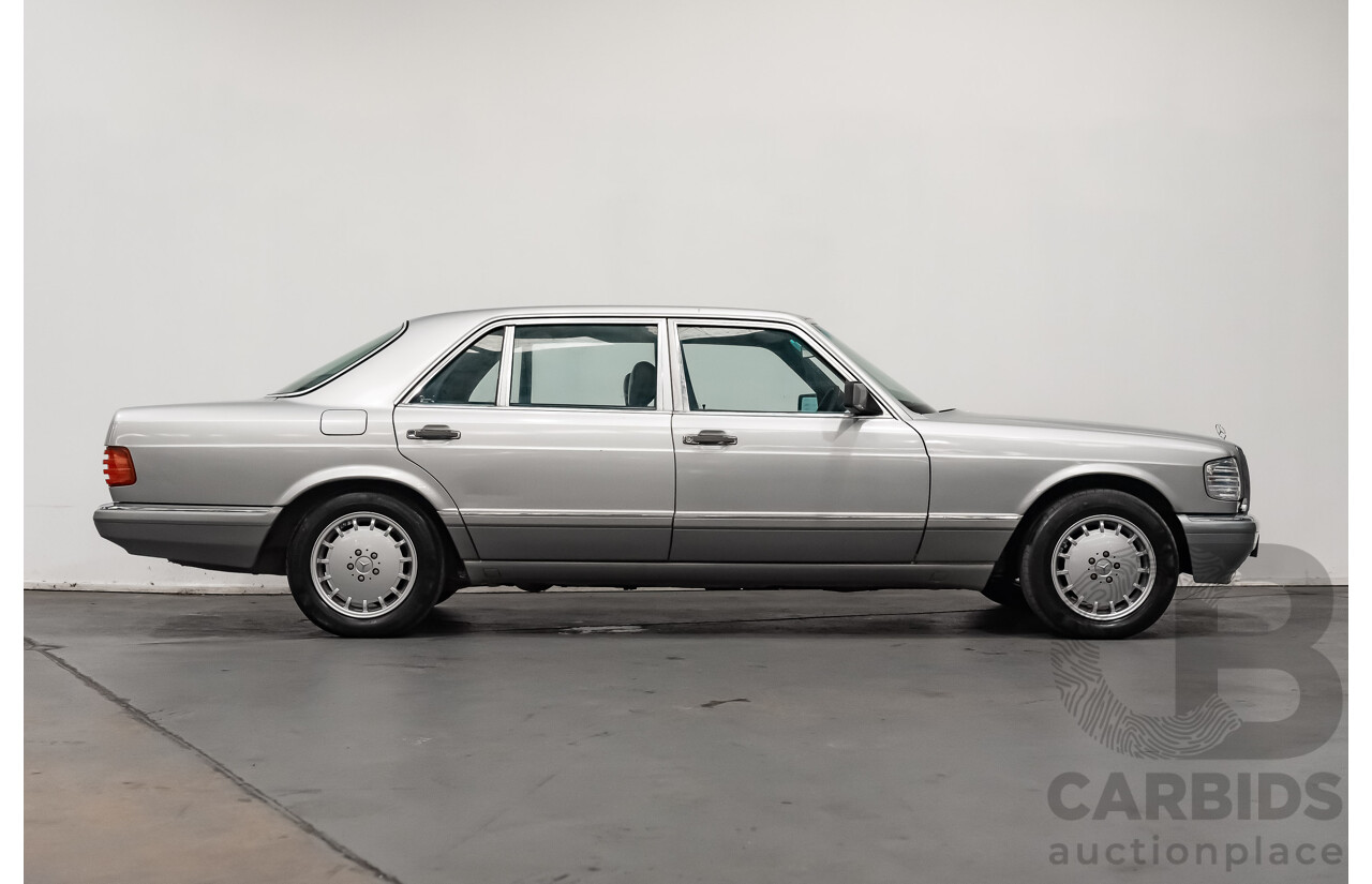 3/1989 Mercedes Benz 420 SEL W126 4d Sedan Silver V8 4.2L