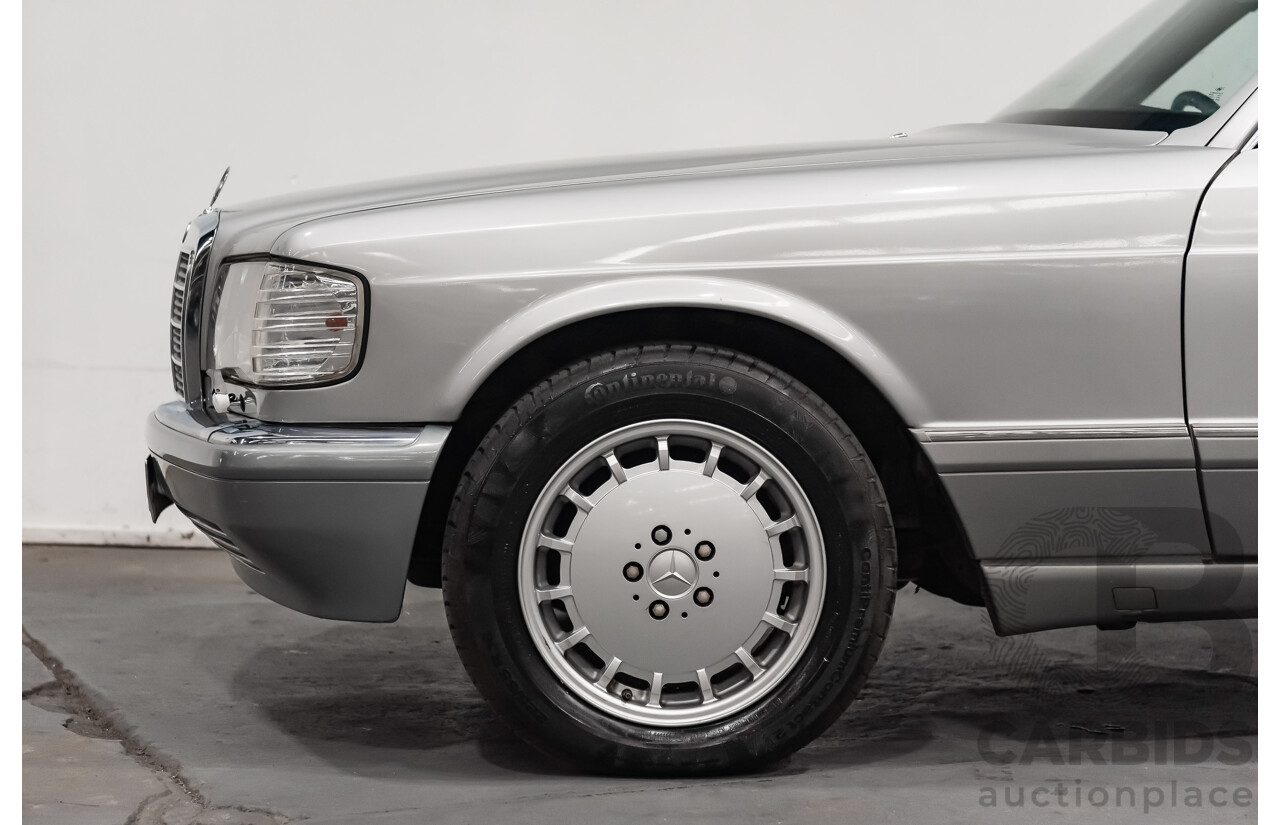 3/1989 Mercedes Benz 420 SEL W126 4d Sedan Silver V8 4.2L