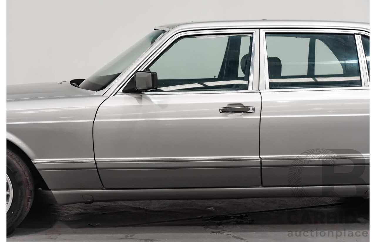 3/1989 Mercedes Benz 420 SEL W126 4d Sedan Silver V8 4.2L