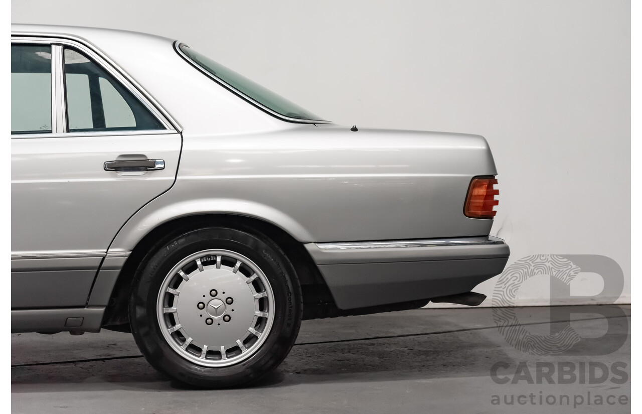 3/1989 Mercedes Benz 420 SEL W126 4d Sedan Silver V8 4.2L