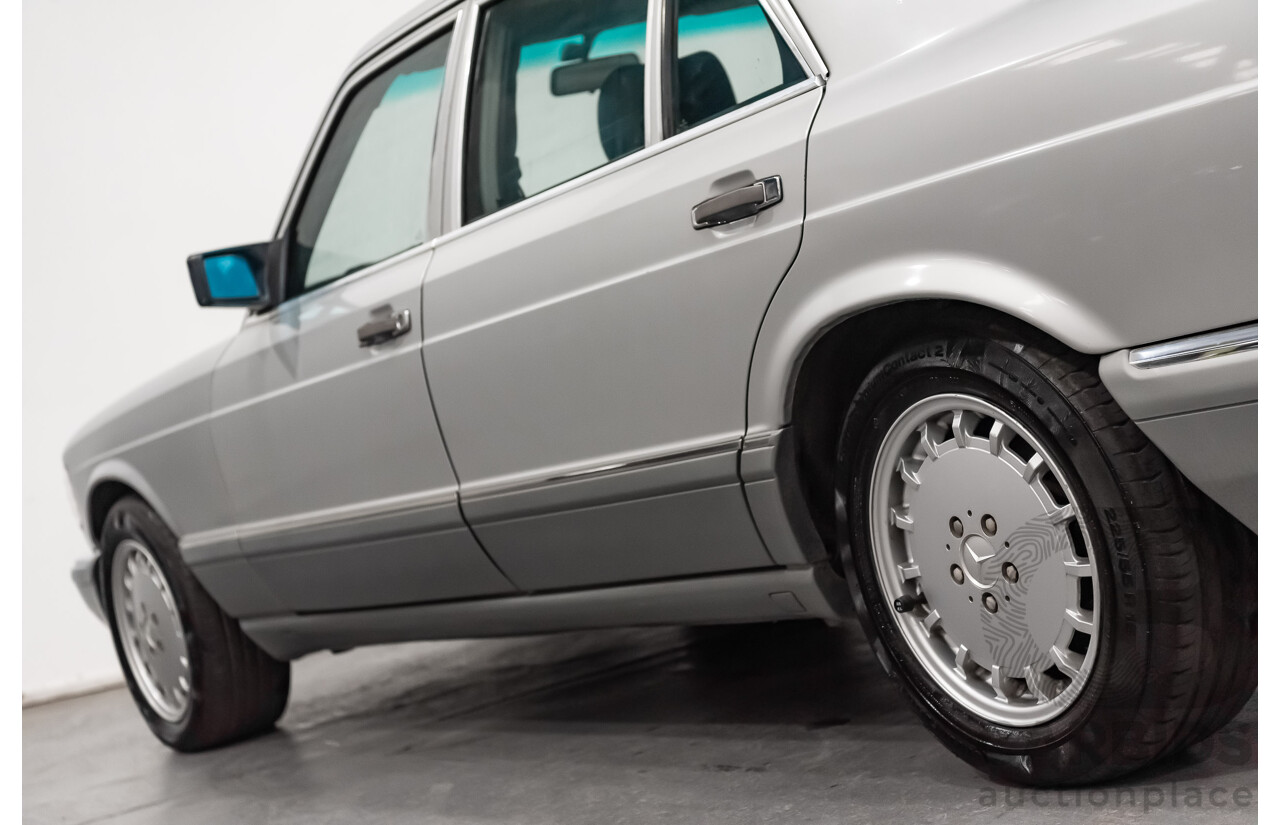 3/1989 Mercedes Benz 420 SEL W126 4d Sedan Silver V8 4.2L