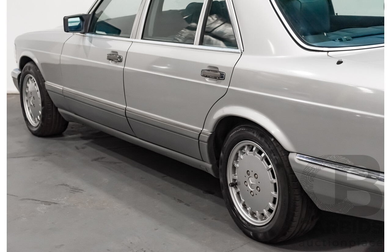 3/1989 Mercedes Benz 420 SEL W126 4d Sedan Silver V8 4.2L