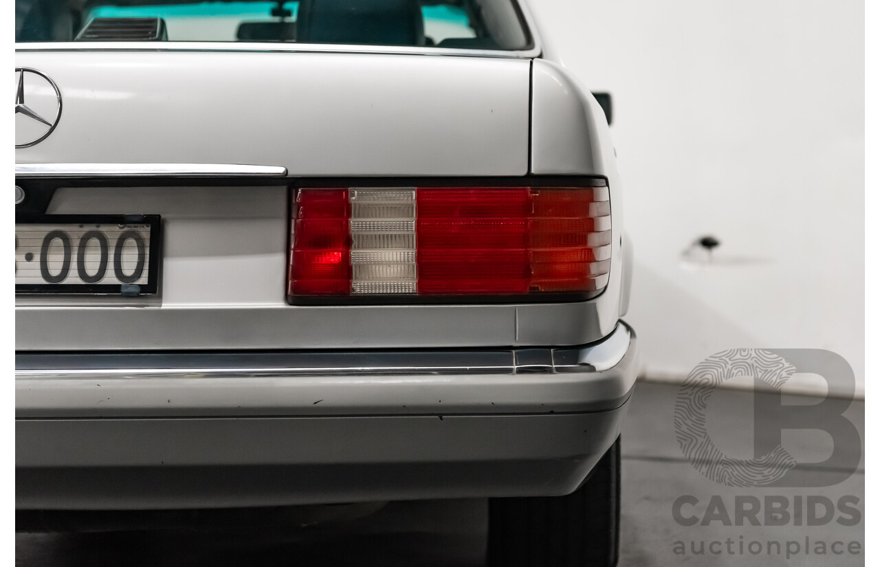 3/1989 Mercedes Benz 420 SEL W126 4d Sedan Silver V8 4.2L