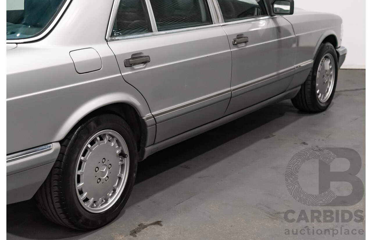 3/1989 Mercedes Benz 420 SEL W126 4d Sedan Silver V8 4.2L