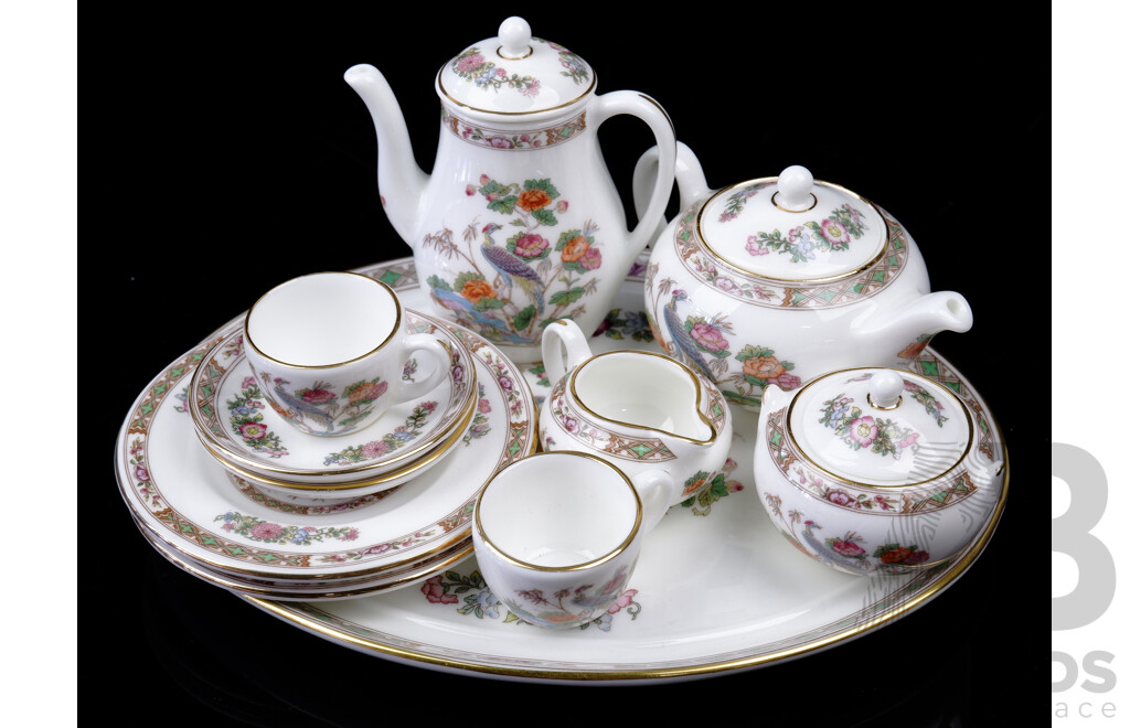 Wedgwood Miniature Eleven Piece Tea Service