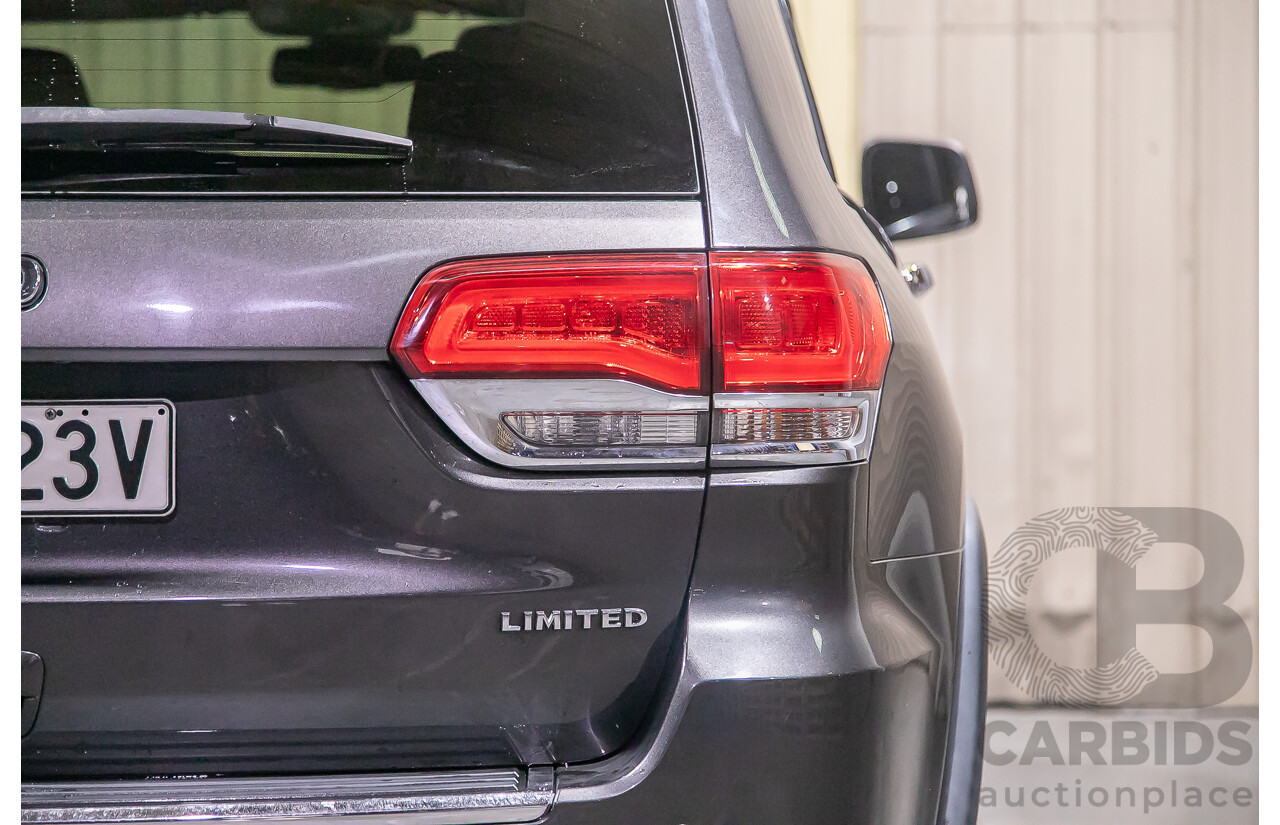 12/2013 Jeep Grand Cherokee Limited (4x4) WK MY13 4d Wagon Metallic Grey Turbo Diesel V6 3.0L